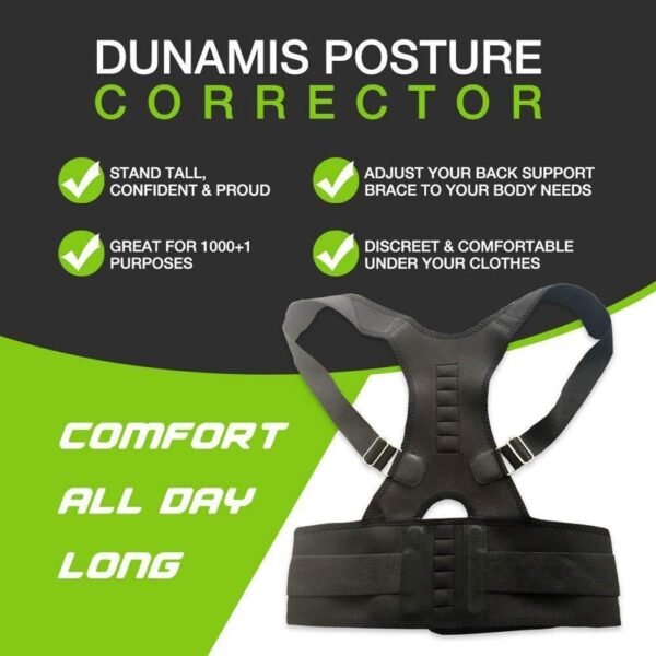 Fully Adjustable Posture Lumbar Support Belt