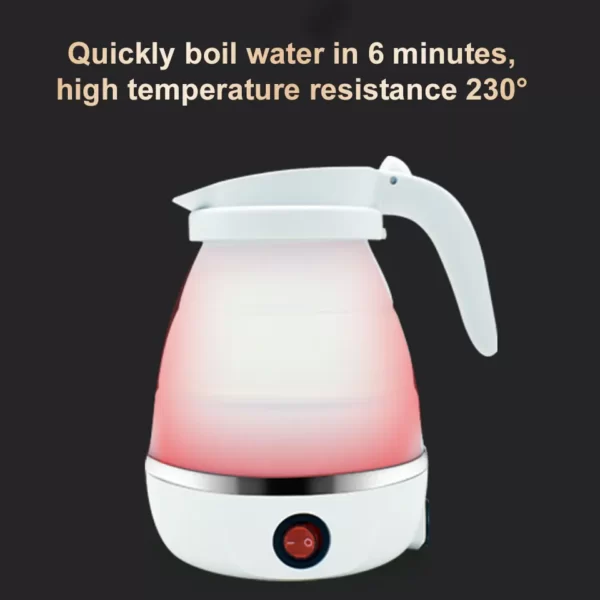 Mini electric kettle Silicone 0.6L