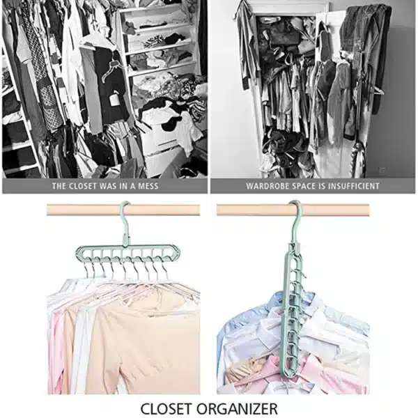 Closet Organizer Hangers Plastic