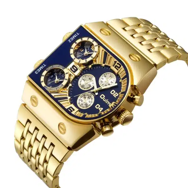 Golden Mens Quartz Watch
