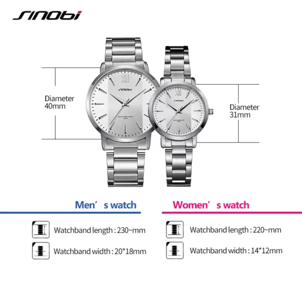 Lover's Watch Stainless Steel
