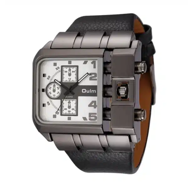 Metallic watch