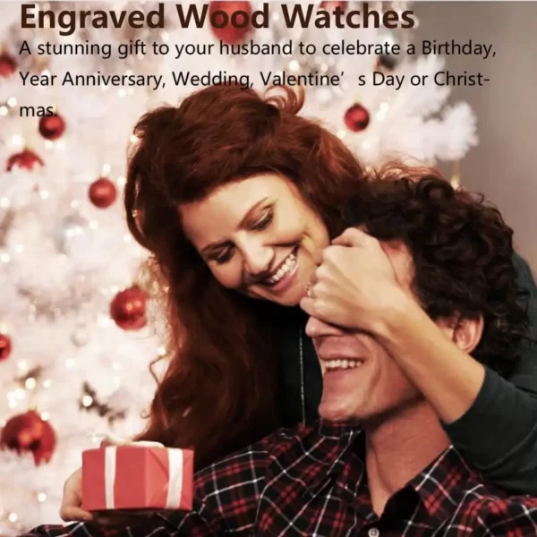 Men Japan Wooden Watch