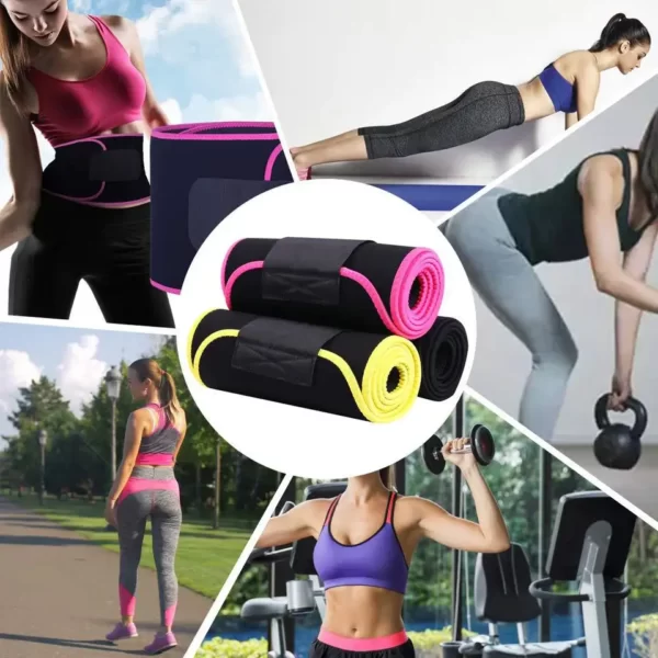 Women Waist Support Sweat Belt
