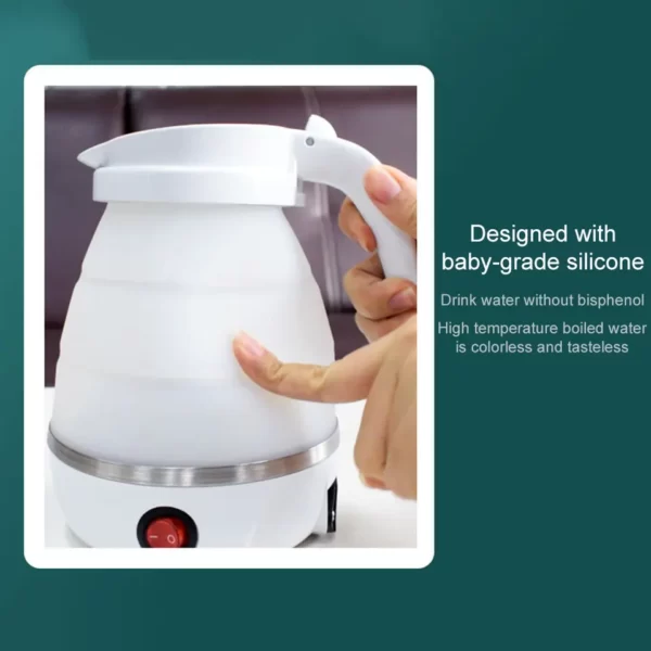 Mini electric kettle Silicone 0.6L