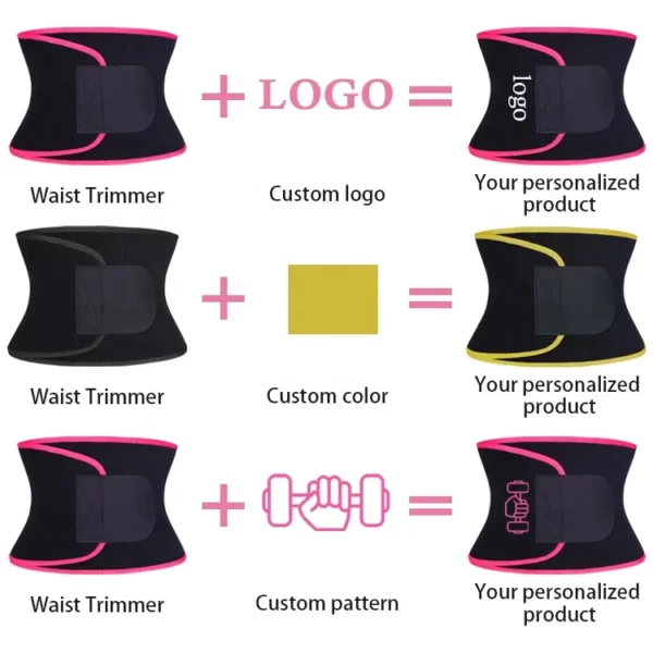 Women Waist Support Sweat Belt