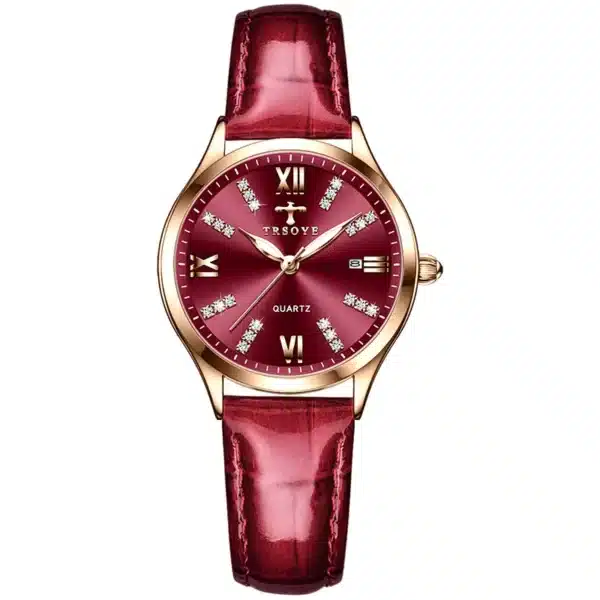 Genuine Leather Women Luxury Watch