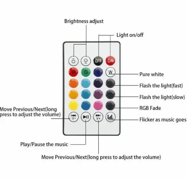 Wireless LED Light Speaker