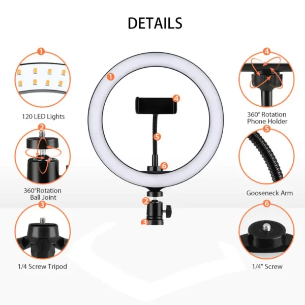 USB LED Ring Light