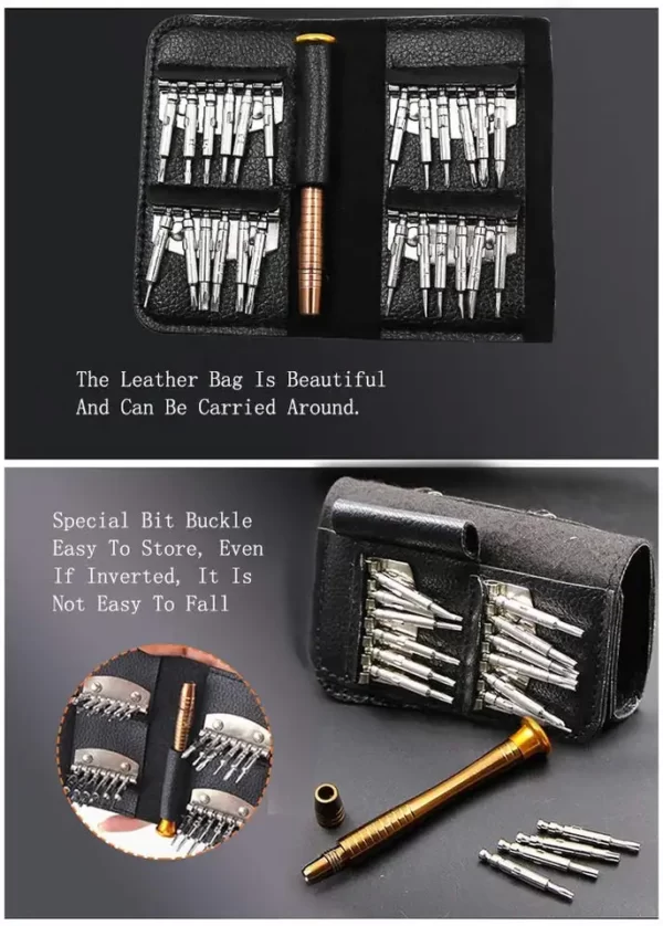 Electronic Torx Screwdriver Opening Repair Tools Kit ( Set 25 in 1 )