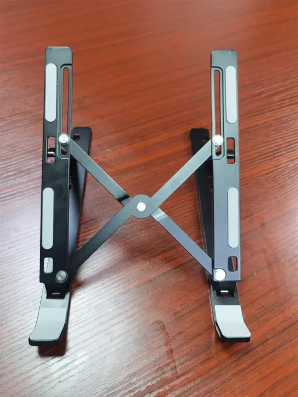 Aluminum laptop stand