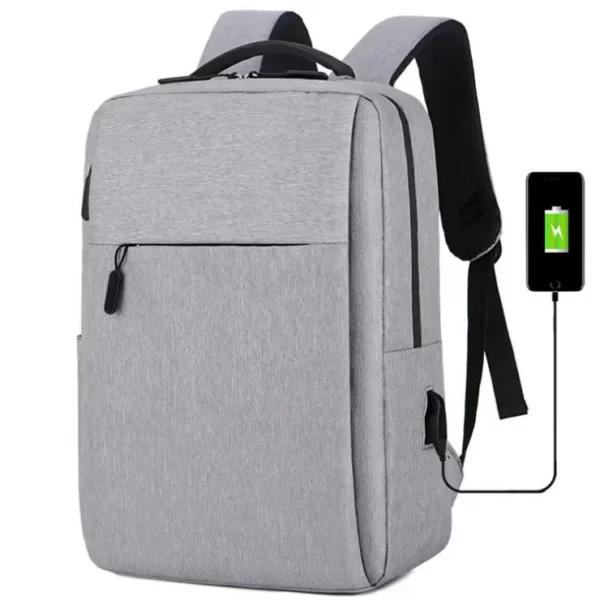 Waterproof school bag with USB charging