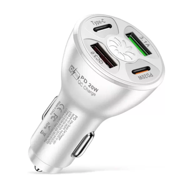 4 in 1 car charger 20 and 35 W