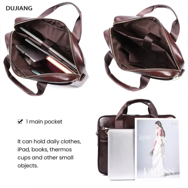 Cowhide Business Office Handbags