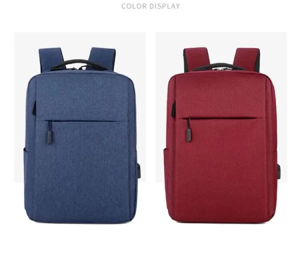 Waterproof school bag with USB charging