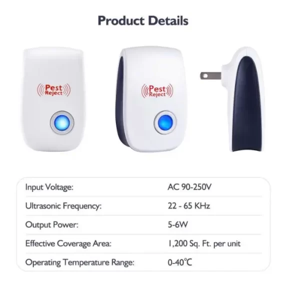 Repel mosquitoes, insects and rodents 8*1