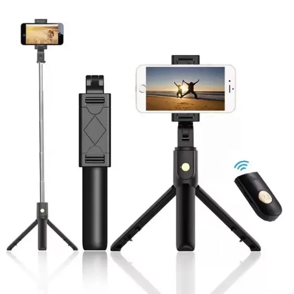 Big Phone Tripod Holder with Wireless Remote