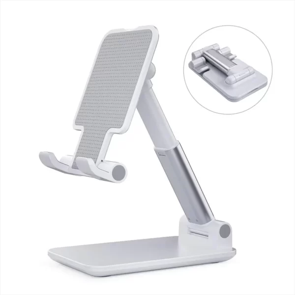 Foldable mobile holder for desk