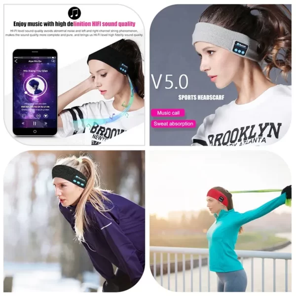 2 In 1 Wireless Headband sleep headphones