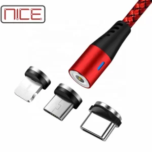 360 Degree USB Magnetic Charging cables for IOS Android Type C