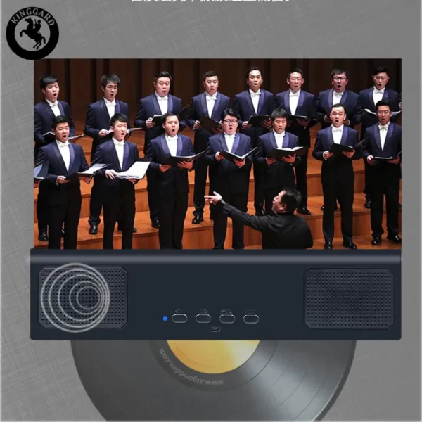 12 inch phone magnifier with wireless speaker