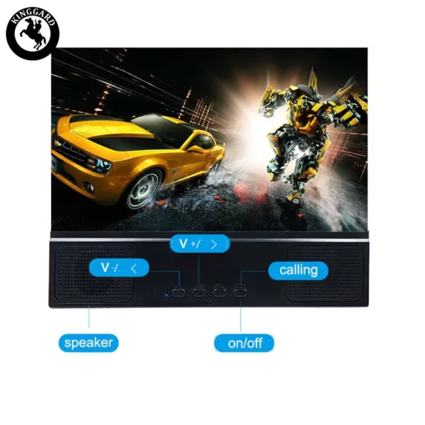 12 inch phone magnifier with wireless speaker