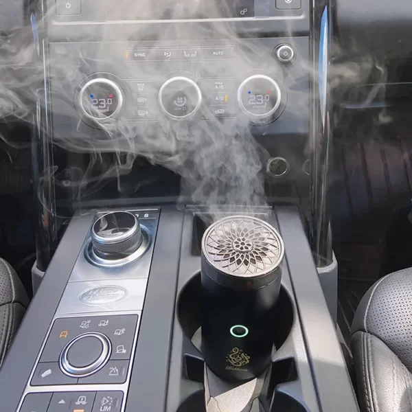 Car incense burner with headset