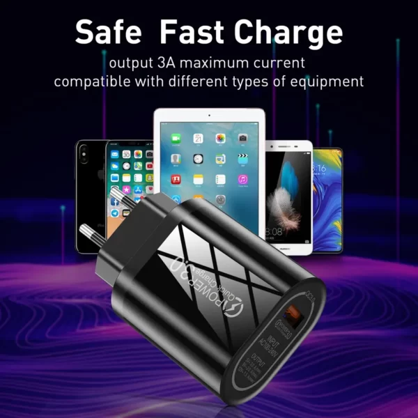 18W fast charger 3.0 QC