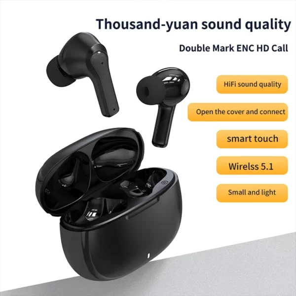 P9 Earbuds double noise cancellation and waterproof