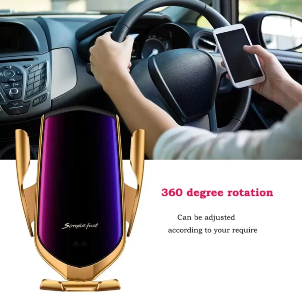 Wireless Fast QI car charger 10W