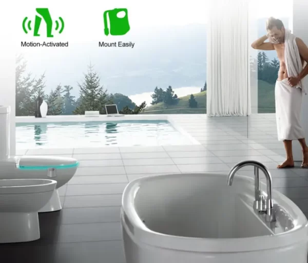 Toilet Night Light LED, 8 Colors