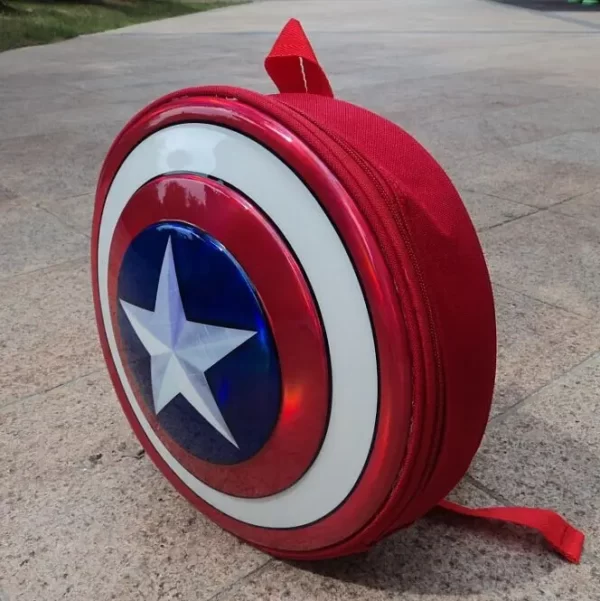 Captain America Kids School Bag