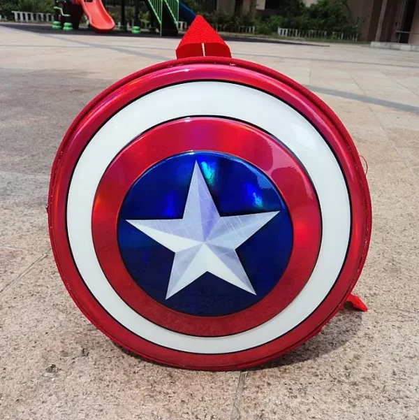 Captain America Kids School Bag