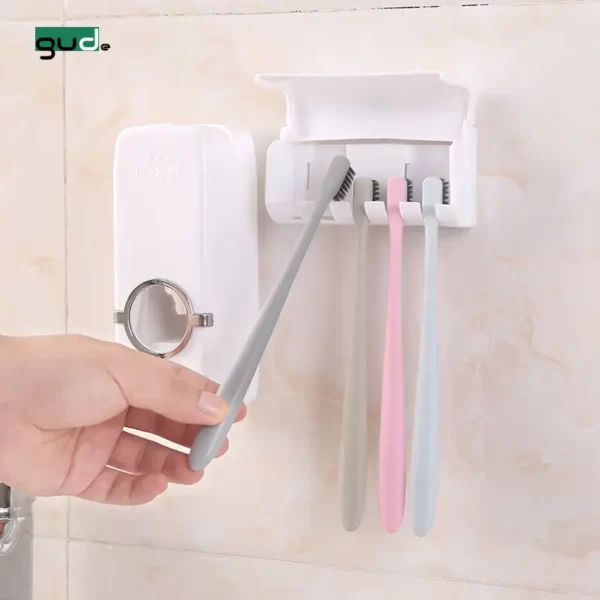 Small toothpaste organizer