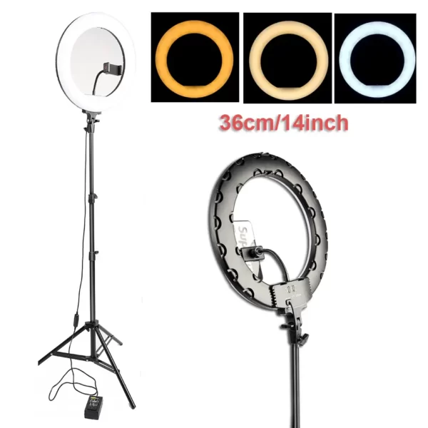 LED Ring Light with long stand