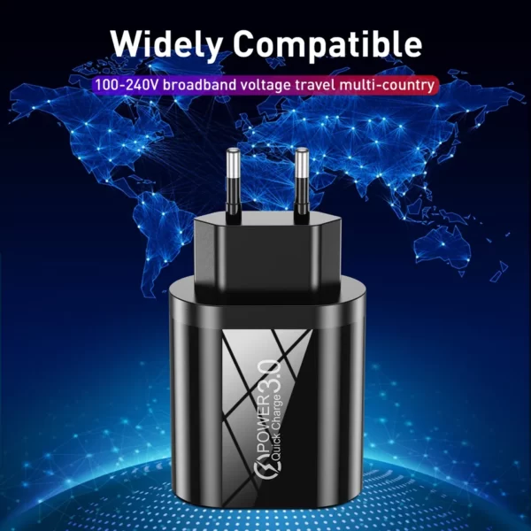 18W fast charger 3.0 QC