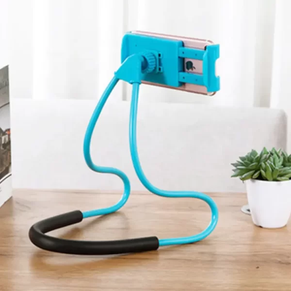 Mobile holder on the neck