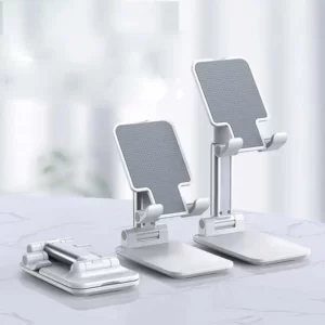 Foldable mobile holder for desk