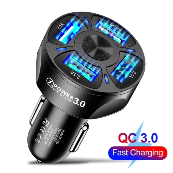 4 in 1 car charger 20 and 35 W