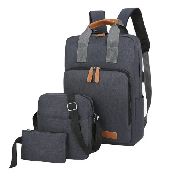 Laptop Backpack 3*1 Set 3 PCS