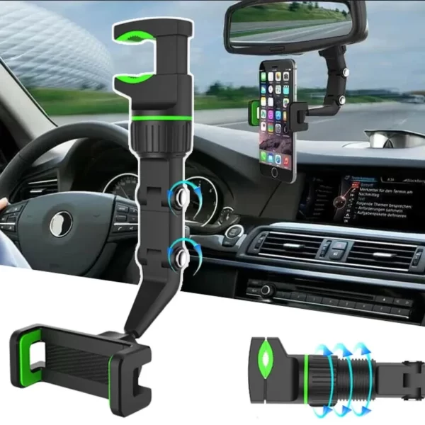 360 Mobile holder on the car mirror