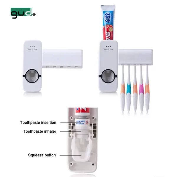 Small toothpaste organizer