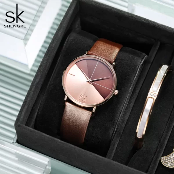 Women's watch set (4 pieces)