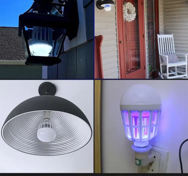 2 in 1 mosquito killer lamp bulb