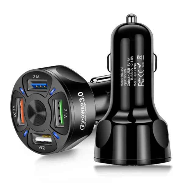 4 in 1 car charger 20 and 35 W